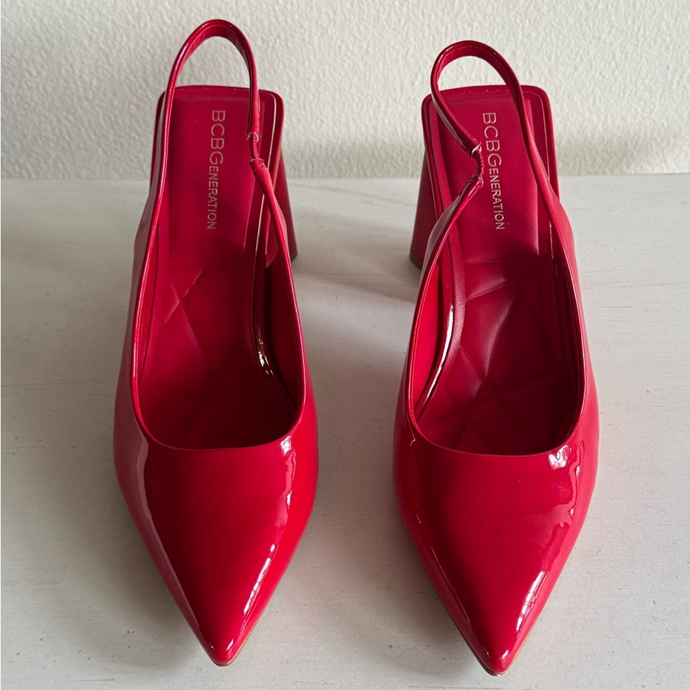 BCBGeneration Red Heels, perfect condition